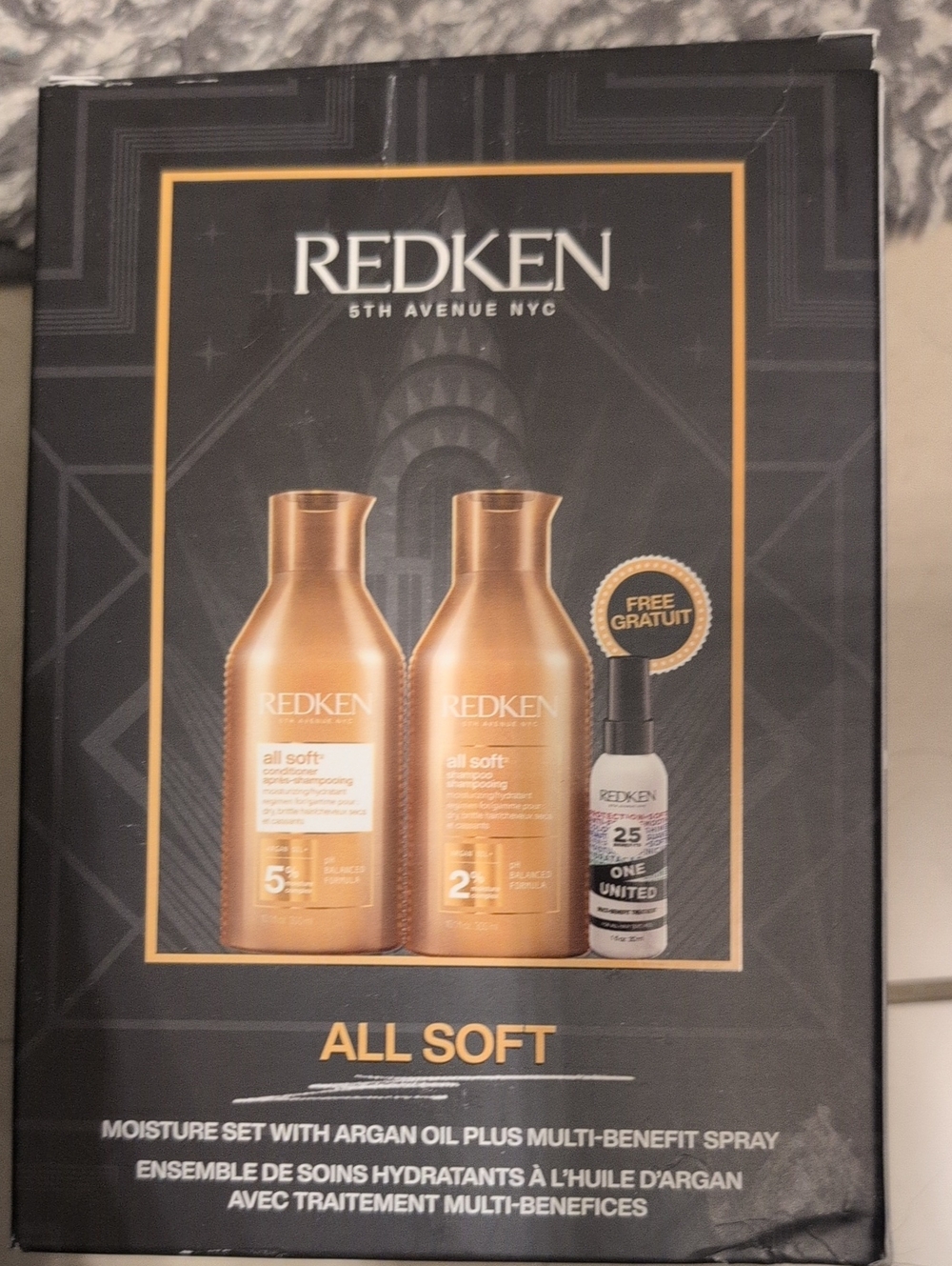 Redken All Soft Moisture Set - Gold Packaging